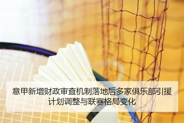 意甲新增财政审查机制落地后多家俱乐部引援计划调整与联赛格局变化